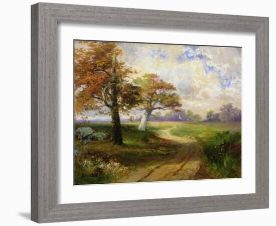 Autumn Scene, 1902-Thomas Moran-Framed Giclee Print