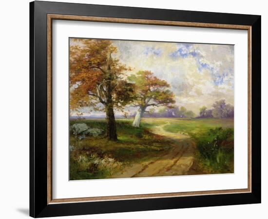 Autumn Scene, 1902-Thomas Moran-Framed Giclee Print