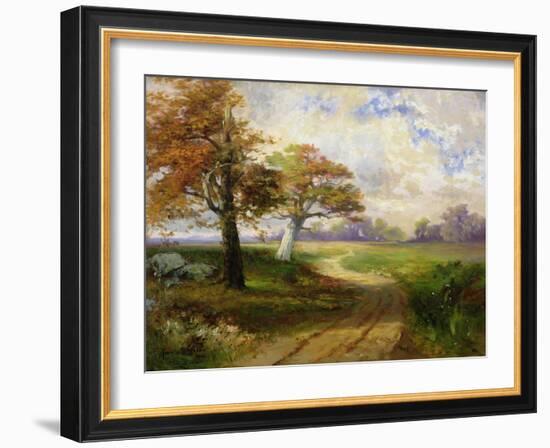 Autumn Scene, 1902-Thomas Moran-Framed Giclee Print