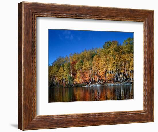 Autumn Scene in Northern Ontario, Canada-null-Framed Photographic Print