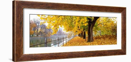 Autumn Scene Munich Germany-null-Framed Photographic Print