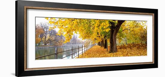 Autumn Scene Munich Germany-null-Framed Photographic Print