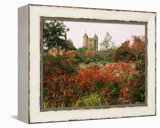 Autumn, Sissinghurst Castle, Kent, England, United Kingdom-John Miller-Framed Premier Image Canvas