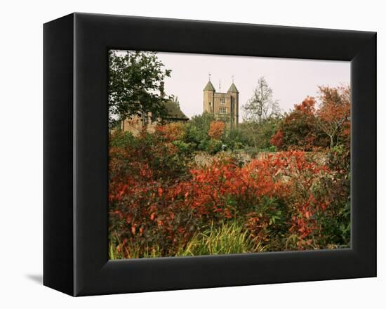 Autumn, Sissinghurst Castle, Kent, England, United Kingdom-John Miller-Framed Premier Image Canvas