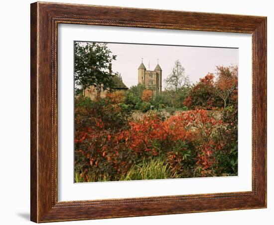 Autumn, Sissinghurst Castle, Kent, England, United Kingdom-John Miller-Framed Photographic Print