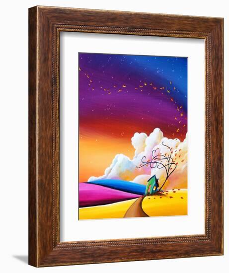 Autumn Skies-Cindy Thornton-Framed Art Print