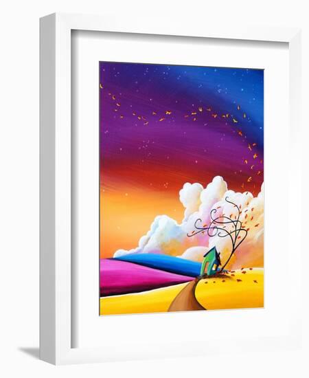 Autumn Skies-Cindy Thornton-Framed Art Print