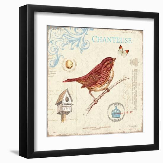 Autumn Songbird-Christopher James-Framed Art Print