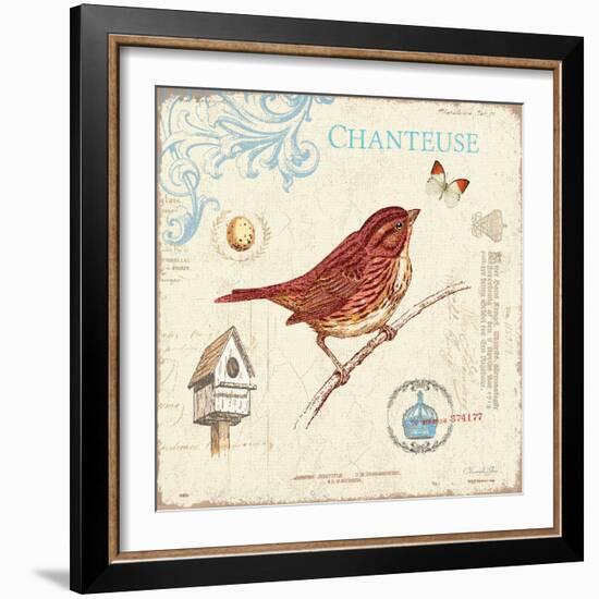 Autumn Songbird-Christopher James-Framed Art Print