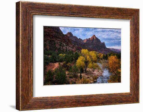 Autumn Southwest Zion National Park, Utah-Vincent James-Framed Photographic Print