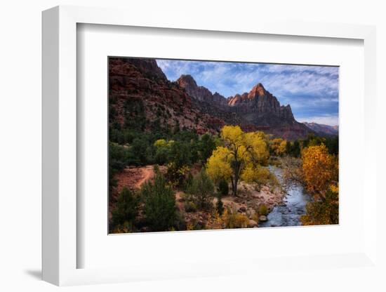 Autumn Southwest Zion National Park, Utah-Vincent James-Framed Photographic Print