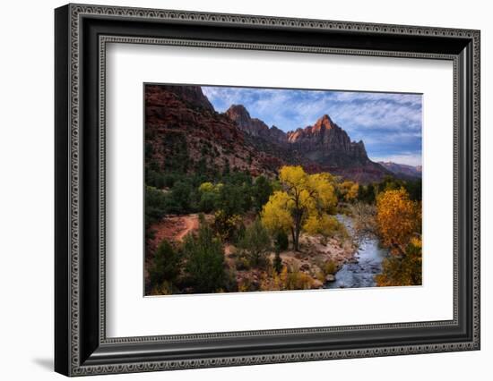 Autumn Southwest Zion National Park, Utah-Vincent James-Framed Photographic Print