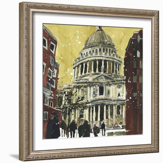 Autumn, St Paul's, London-Susan Brown-Framed Giclee Print