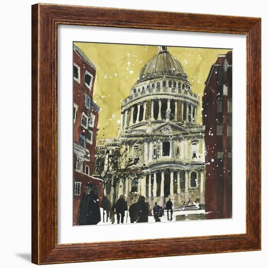 Autumn, St Paul's, London-Susan Brown-Framed Giclee Print