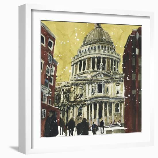 Autumn, St Paul's, London-Susan Brown-Framed Giclee Print