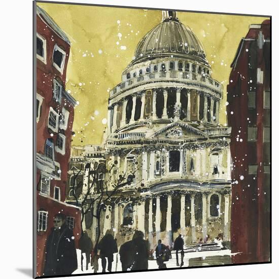 Autumn, St Paul's, London-Susan Brown-Mounted Giclee Print