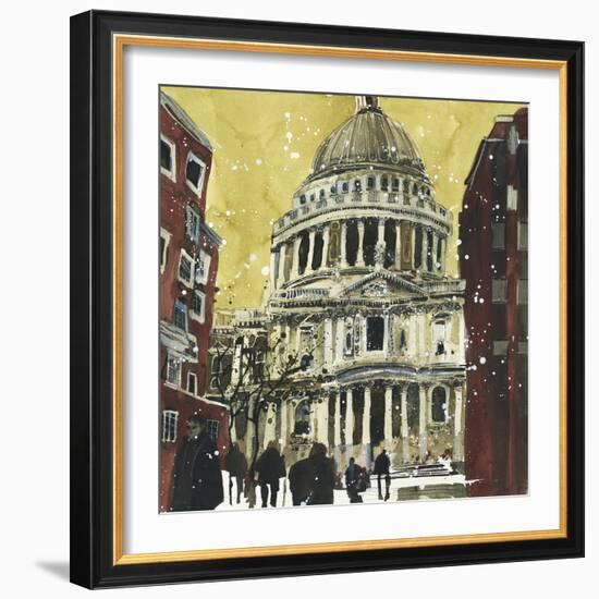 Autumn, St Paul's, London-Susan Brown-Framed Giclee Print