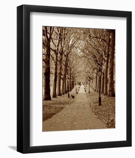 Autumn Stroll II-Boyce Watt-Framed Art Print