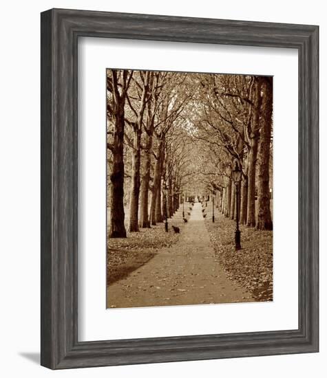 Autumn Stroll II-Boyce Watt-Framed Art Print