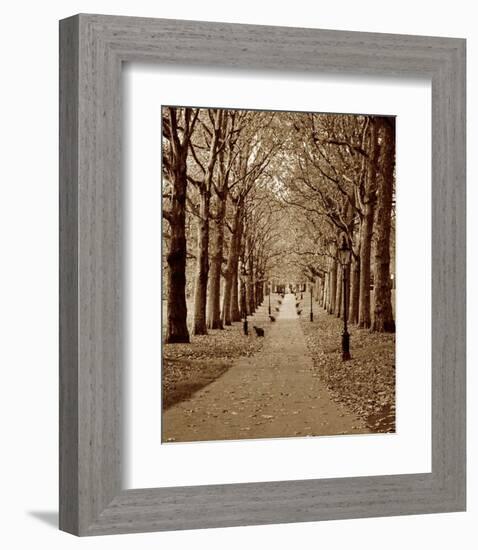 Autumn Stroll II-Boyce Watt-Framed Art Print