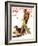 "Autumn Stroll" Saturday Evening Post Cover, November 16,1935-Norman Rockwell-Framed Giclee Print