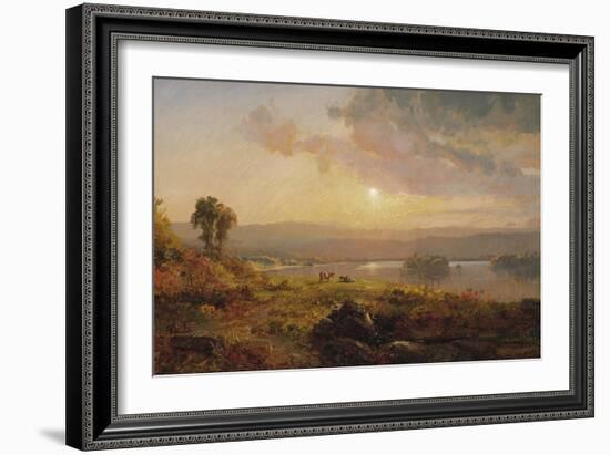 Autumn Sunset, 1876-Jasper Francis Cropsey-Framed Giclee Print