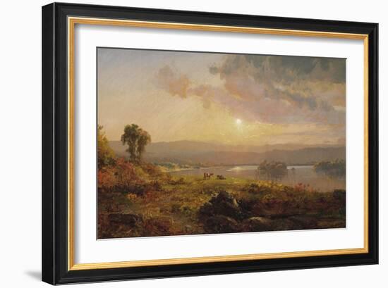 Autumn Sunset, 1876-Jasper Francis Cropsey-Framed Giclee Print