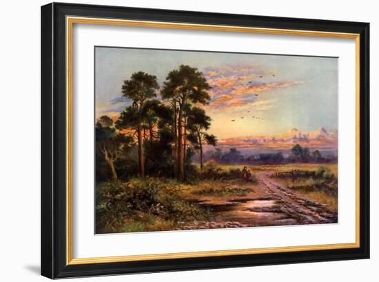 Autumn Sunset, 1911-1912-J Maurice-Framed Giclee Print