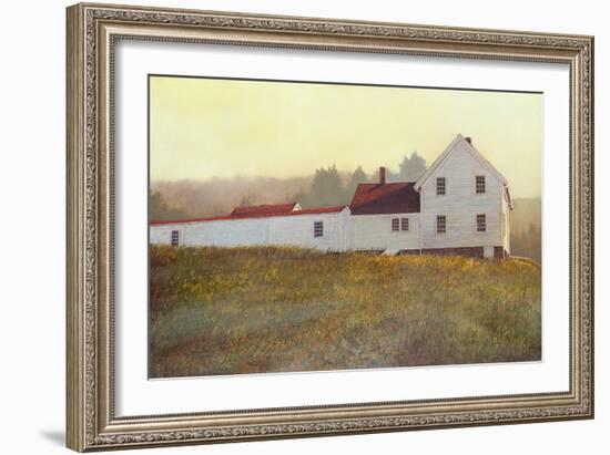 Autumn Sunset Monhegan-Jerry Cable-Framed Art Print