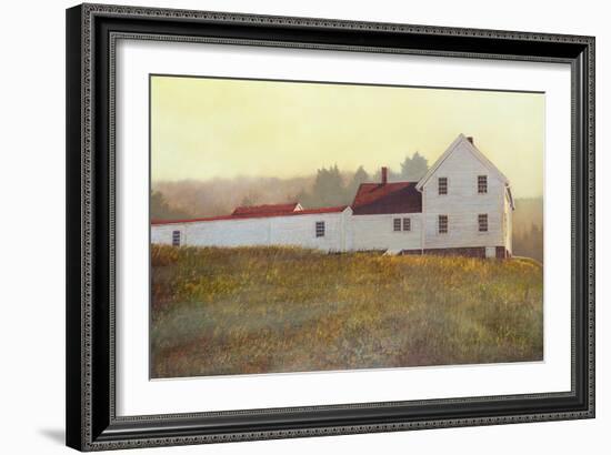 Autumn Sunset Monhegan-Jerry Cable-Framed Art Print