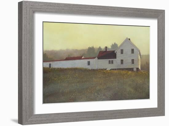 Autumn Sunset Monhegan-Jerry Cable-Framed Giclee Print