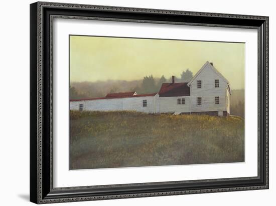 Autumn Sunset Monhegan-Jerry Cable-Framed Giclee Print