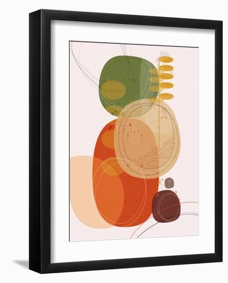 Autumn Sunset-Ishita Banerjee-Framed Art Print