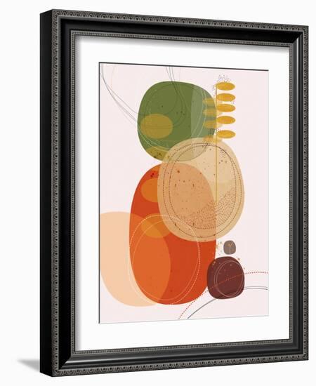 Autumn Sunset-Ishita Banerjee-Framed Art Print