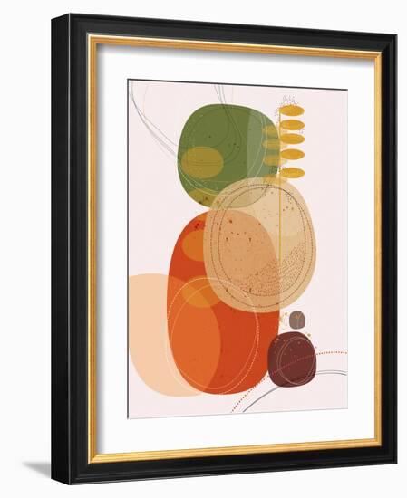 Autumn Sunset-Ishita Banerjee-Framed Art Print