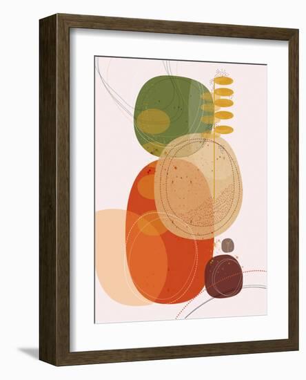 Autumn Sunset-Ishita Banerjee-Framed Art Print