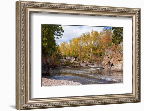 Autumn, Temperance River-Steven Gaertner-Framed Photographic Print