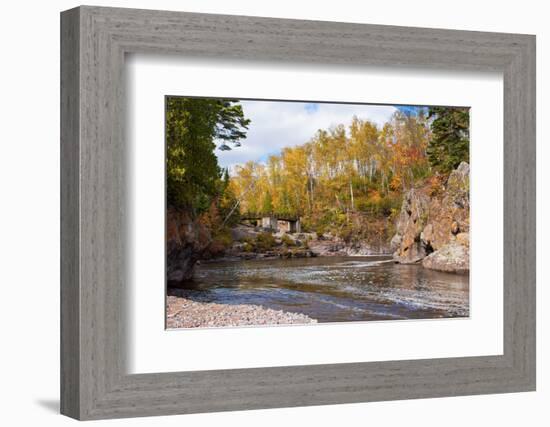 Autumn, Temperance River-Steven Gaertner-Framed Photographic Print