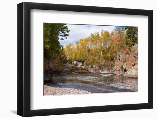 Autumn, Temperance River-Steven Gaertner-Framed Photographic Print