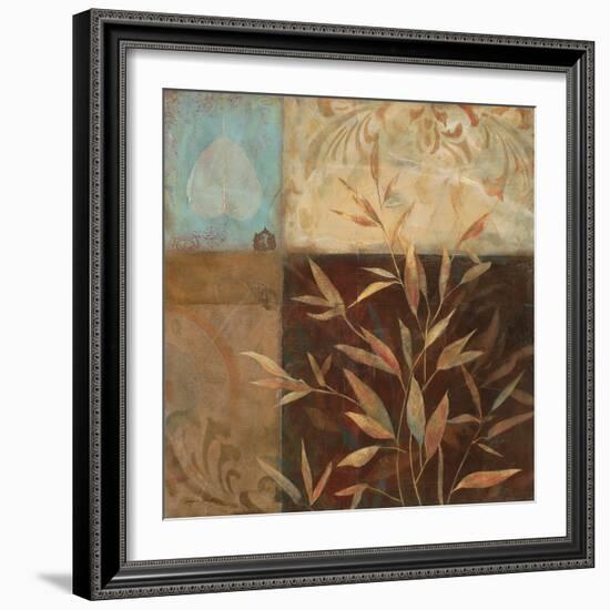 Autumn Texture 2-Sandra Smith-Framed Art Print