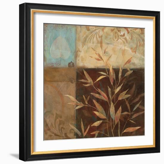 Autumn Texture 2-Sandra Smith-Framed Art Print