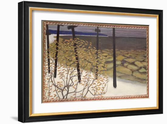 Autumn, the Five Crosses-Akseli Valdemar Gallen-kallela-Framed Giclee Print