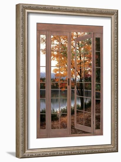 Autumn Threshold-Diane Romanello-Framed Art Print