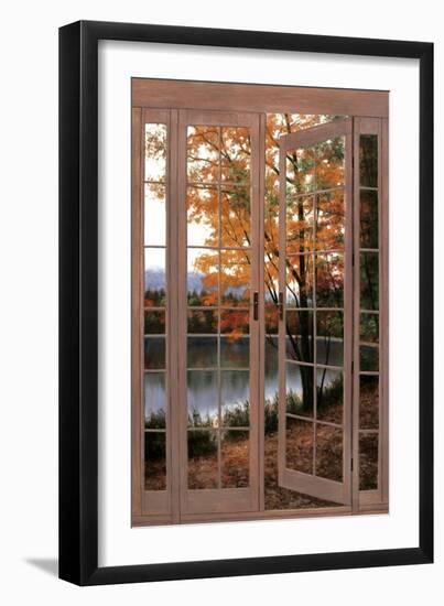 Autumn Threshold-Diane Romanello-Framed Art Print