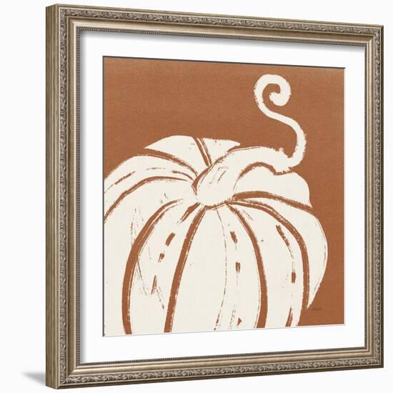 Autumn Tones VI Dark Orange-Anne Tavoletti-Framed Art Print