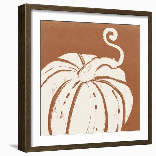 Autumn Tones VI Dark Orange-Anne Tavoletti-Framed Art Print