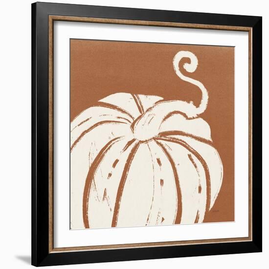 Autumn Tones VI Dark Orange-Anne Tavoletti-Framed Art Print