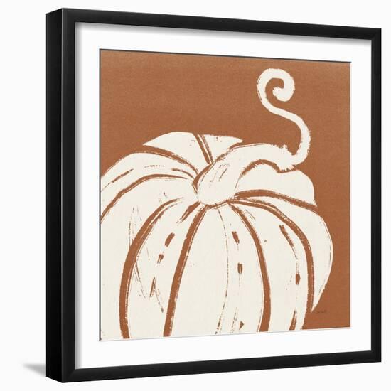 Autumn Tones VI Dark Orange-Anne Tavoletti-Framed Art Print