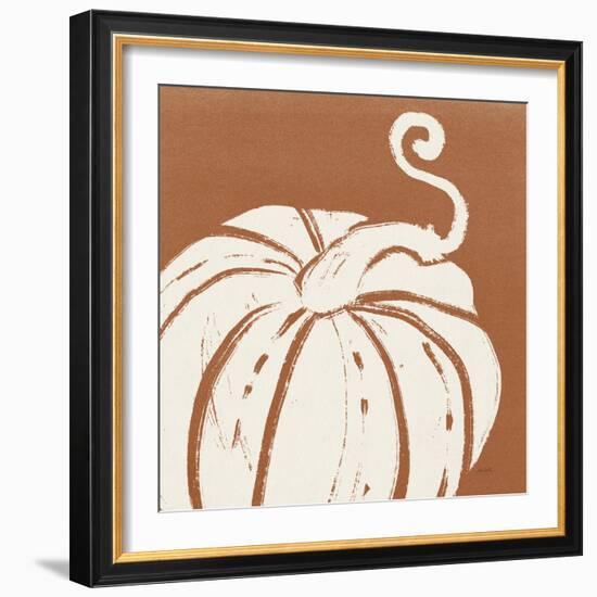 Autumn Tones VI Dark Orange-Anne Tavoletti-Framed Art Print