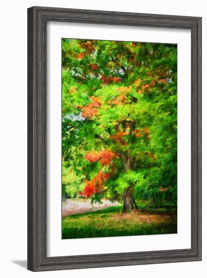 Autumn touch-Philippe Sainte-Laudy-Framed Photographic Print